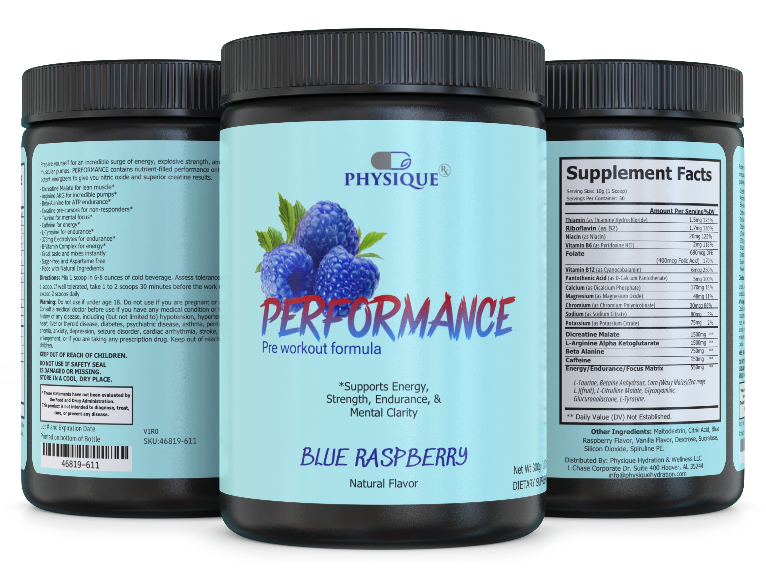 Performance Pre-Workout Formula